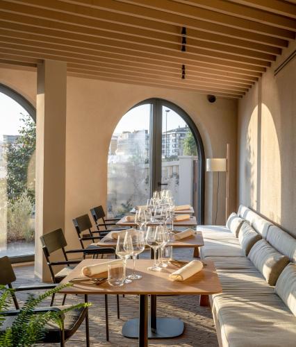 Χώρος καθιστικού στο Hotel Ur Bare
