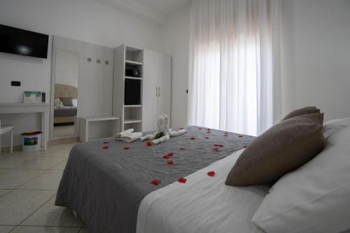 Katil atau katil-katil dalam bilik di B&B Il Gabbiano