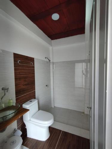 Ένα μπάνιο στο Zona C cabañas