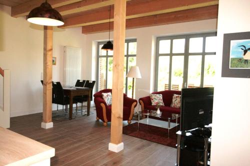 TV/trung tâm giải trí tại Wohnung-Salzaster