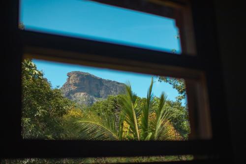 Pemandangan gunung umum atau pemandangan gunung yang diambil dari chalet