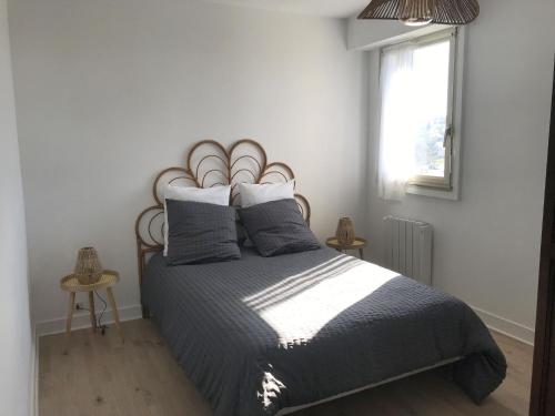 Posteľ alebo postele v izbe v ubytovaní Apartment in Audierne near the beach