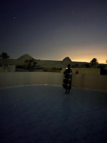 المسبح في Sunset Guesthouse Abusir أو بالجوار