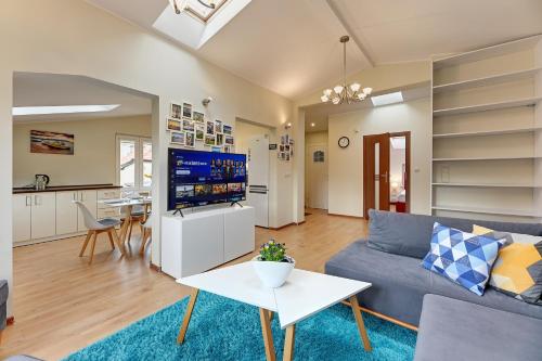 Kuchyňa alebo kuchynka v ubytovaní Apartament George