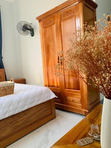 Cama o camas de una habitación en Khách sạn ĐẢO LÝ SƠN- AN DUYÊN
