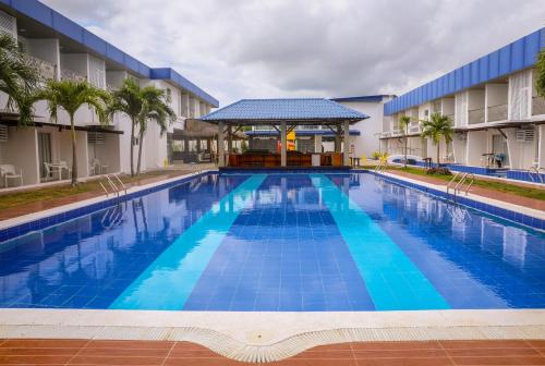 Bazén v ubytování 라메디 리조트 보홀 Ramede Resort Bohl nebo v jeho okolí