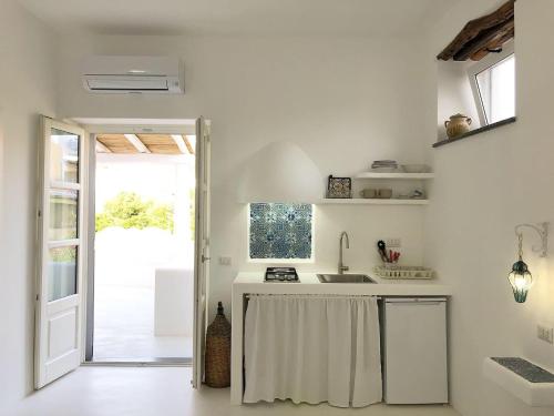 Dapur atau dapur kecil di Agata B&B