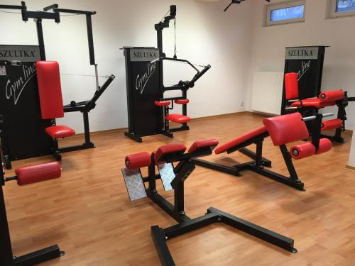 Fitness centrum a/nebo fitness zařízení v ubytování CHILLIapartamenty- Zielone Tarasy- GEOGRAFIC