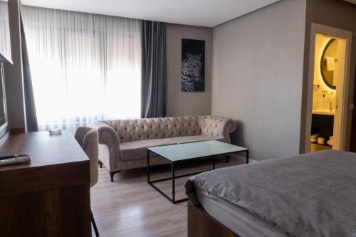 Χώρος καθιστικού στο Anatolia Luxury Hotel