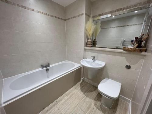 Ванная комната в Apartment in Birkdale - 2 bedrooms