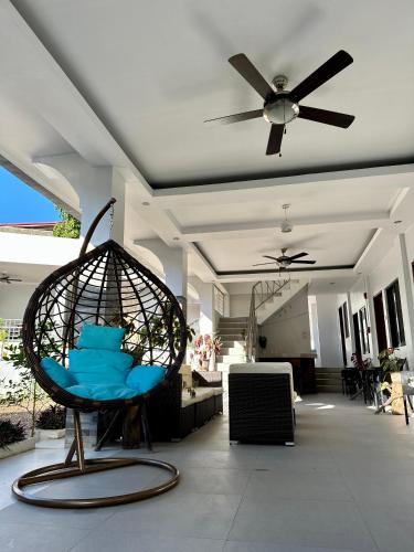 Zona de estar de Harbour Bliss Hotel