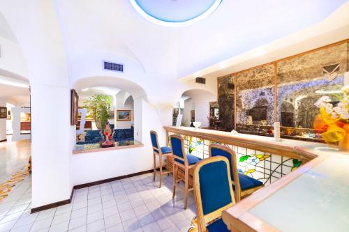 Hotel Terme Don Pepeにあるシーティングエリア