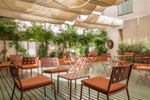Restaurant ou autre lieu de restauration dans l'établissement BYPILLOW Mothern