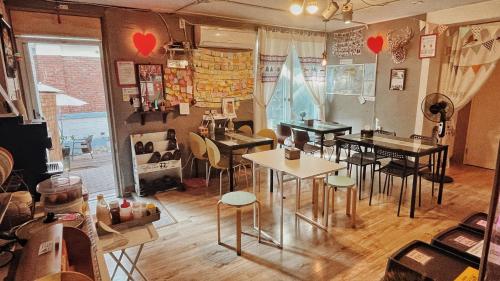 Un lugar para sentarse en Hongdae Style Guesthouse