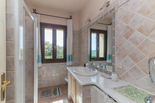 A bathroom at Villa Anastasie Costa Smeralda