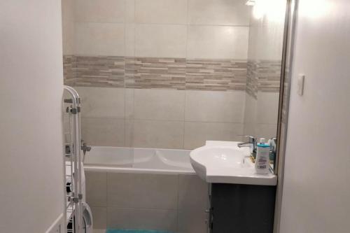 Kúpeľňa v ubytovaní T2 La Loge Gourmande
