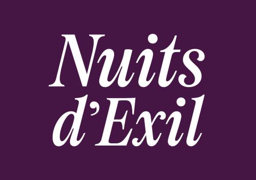 a sign with white writing that reads wants a ear at NUITS D'EXIL in Gérardmer