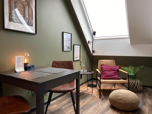 Χώρος καθιστικού στο Magnolia House Sollentuna
