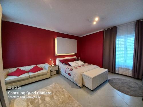 Postel nebo postele na pokoji v ubytování Dimora di Antonella B&B