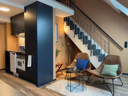 Η κουζίνα ή μικρή κουζίνα στο Magnolia House Sollentuna