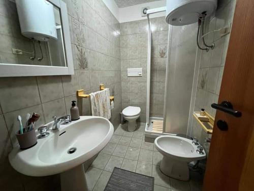 Koupelna v ubytování Nel Cuore di Ponte