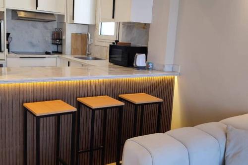 Η κουζίνα ή μικρή κουζίνα στο Luxury in the heart of Gouna
