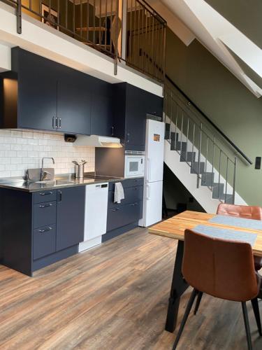 Η κουζίνα ή μικρή κουζίνα στο Magnolia House Sollentuna