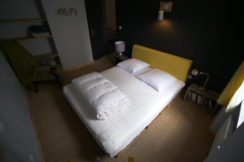 Postel nebo postele na pokoji v ubytování La cachette maison de ville