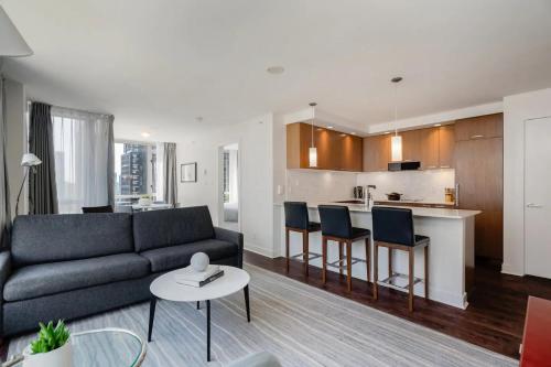 Köök või kööginurk majutusasutuses Level Vancouver Yaletown - Seymour