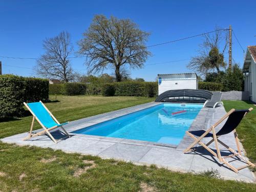 Fotografia z galérie ubytovania Beautiful Holiday Home with Swimming Pool v destinácii Valigny