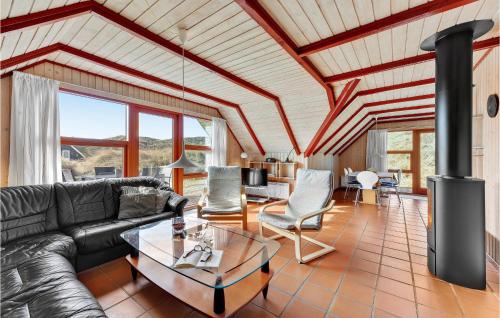 Posezení v ubytování Holiday Home Skodbovej Hvide Sande Ix