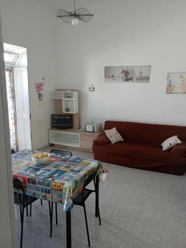 Ruang duduk di Casa al mare Ostuni camerini