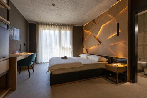 Postel nebo postele na pokoji v ubytování 6532 Smart Hotel - Self check-in