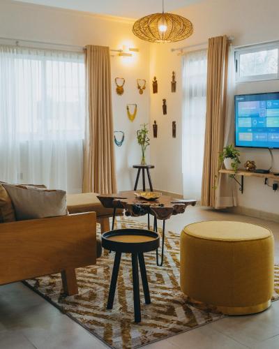 Μια τηλεόραση ή/και κέντρο ψυχαγωγίας στο The Avery Apartments, Dzorwulu