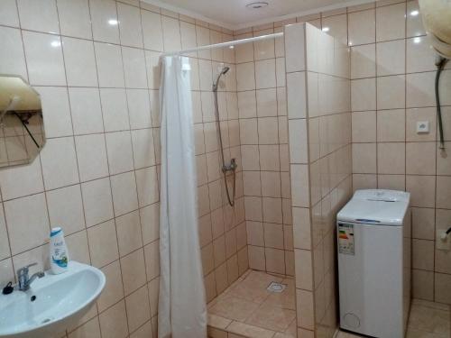 Ένα μπάνιο στο Turistický apartmán u Mireka