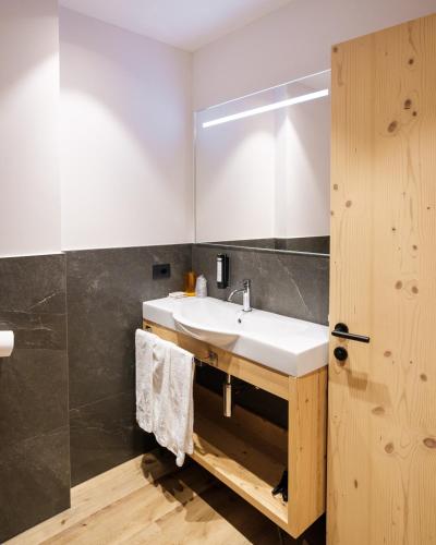 Koupelna v ubytování Hotel Piccola Baita