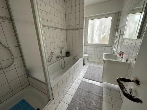 Koupelna v ubytování Comfort Corner at Campus Birkenfeld