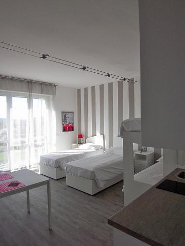 Katil atau katil-katil dalam bilik di B&B Vinago Belvedere