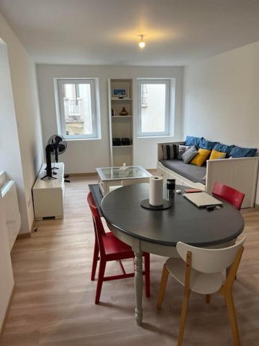 Χώρος καθιστικού στο Duplex refait neuf 80m2 centre ville - 6 couchages