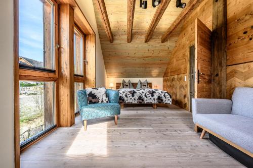 Χώρος καθιστικού στο der baum hideaway