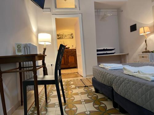 Cama o camas de una habitación en Le Dimore Del Gufo - La Cattedrale