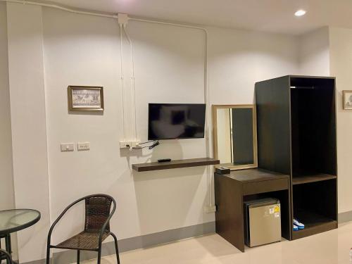 Cuisine ou kitchenette dans l'établissement บ้านกาญจน์ เชียงราย Baan Kan Chiang Rai