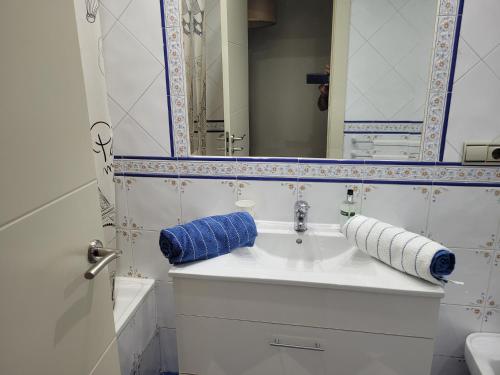 Et badeværelse på Privada Confort Granada