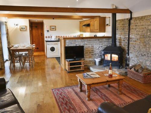 A seating area at Flint Barn 