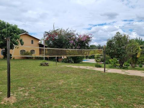 Taman di luar Sítio Sonho da Vovó