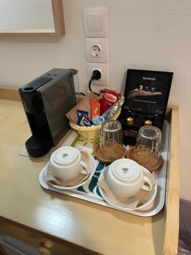 Köök või kööginurk majutusasutuses Kamelia Hotel