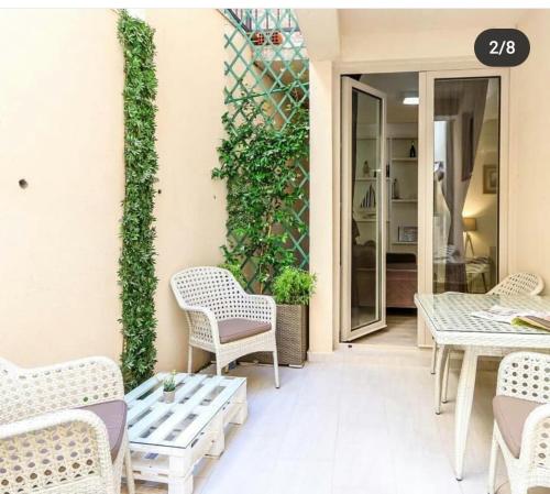 Ruang duduk di Apartman Petra