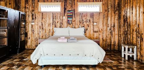 Ένα ή περισσότερα κρεβάτια σε δωμάτιο στο Las Lomas de la Achira