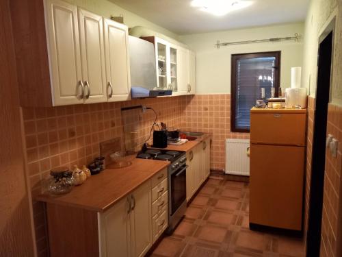 Кухня или мини-кухня в Villa Morava
