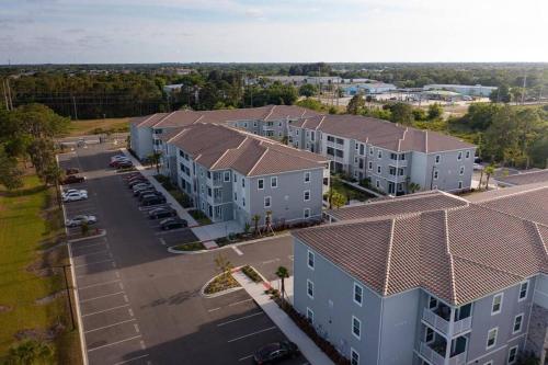 an aerial view of a apartment complex at Luxury 3 Bedroom/2 Bathroom Condo in Melbourne FL with Pool, Gym and Laundry in Melbourne